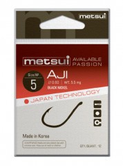 Крючок Metsui aji bln №10 12шт AJ-BLN-10