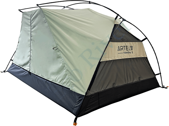 Палатка кемпинговая ARTELV 3 Зелёная