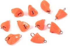 Груз Пуля-эксцентрик окрашенный разборный Яман (10 шт.) - 4 гр., оранжевый/750/