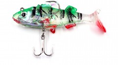 Приманка оснащенная Namazu PVC Perch, L-80 мм, 19 г, цвет 03 (2 шт.)