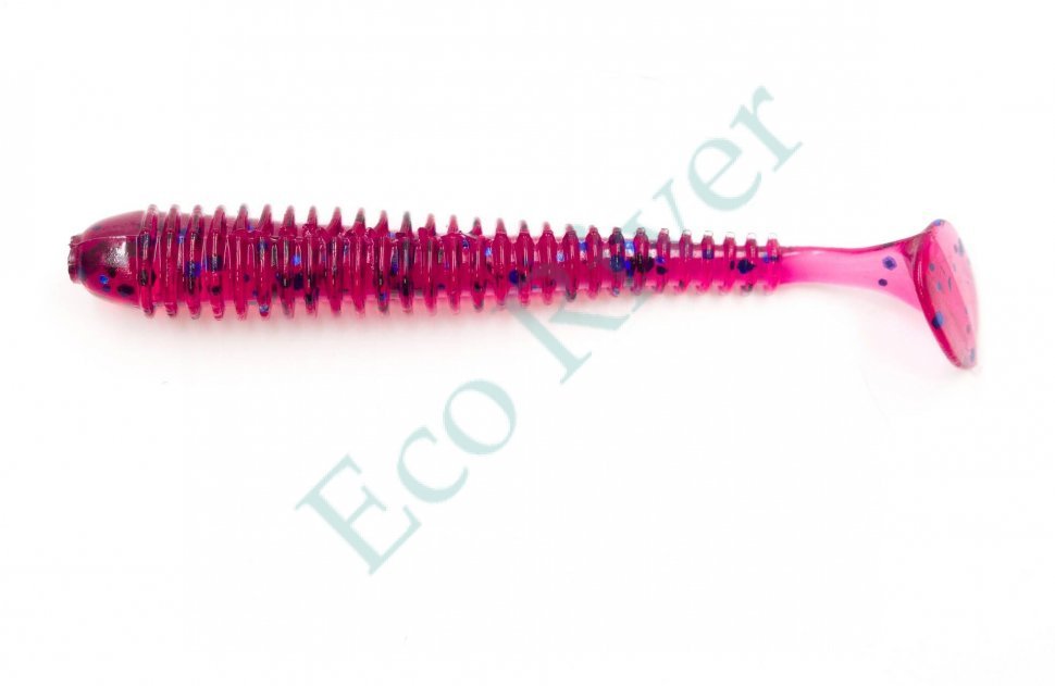 Виброхвост Yaman PRO Betta, р.4,5 inch, цвет #04 - Grape (уп. 5 шт.)
