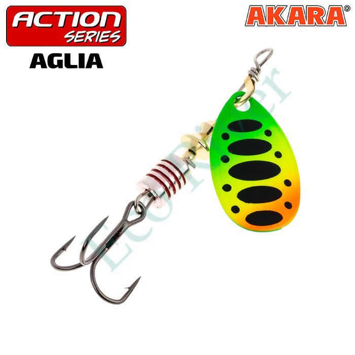 Блесна Akara Action Aglia 0 2.5г вращ. A32