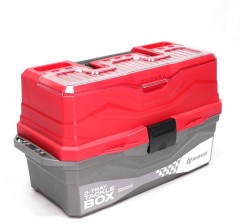 Ящик для снастей Tackle Box трехполочный NISUS красный/3/