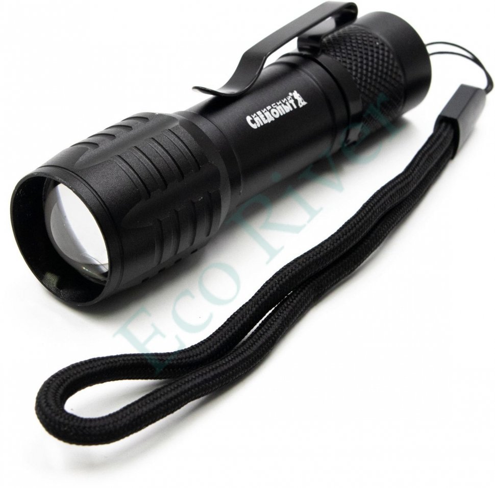 Фонарь ручной Сибирский Следопыт-АУР МИНИ, 1 LED + 1 COB, аккум. 220В,1x400mAh/150/