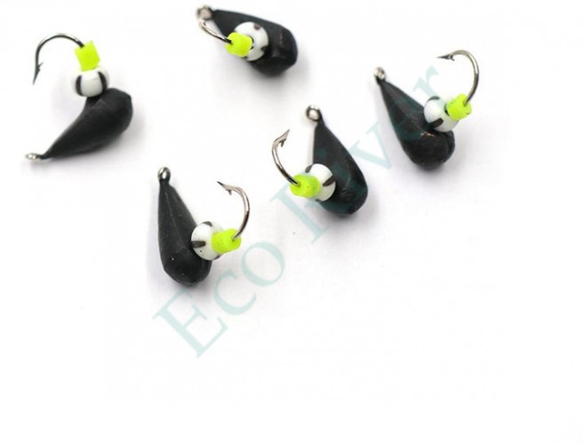 Мормышка вольфрамовая Яман Хрень, d-4 мм, вес 0,6 г (уп. 5 шт.)