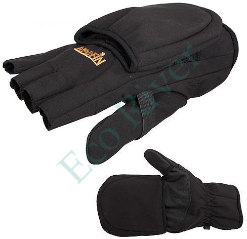 Перчатки-варежки Norfin флис Softshell р.L