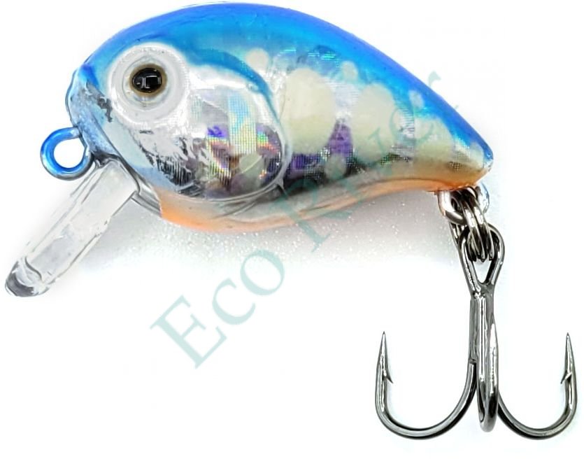 Воблер Namazu Crystal Crank, L-27мм, 2,4г, крэнк, медленно тонущий (0,5-1,0м), цвет №11/200/