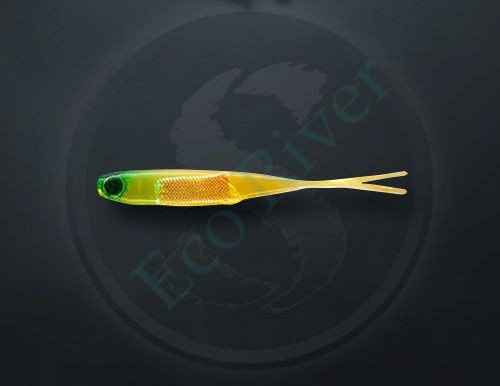 Приманка силик. Sprut Kiiro 3D 50мм/0.8г/TGY 5шт