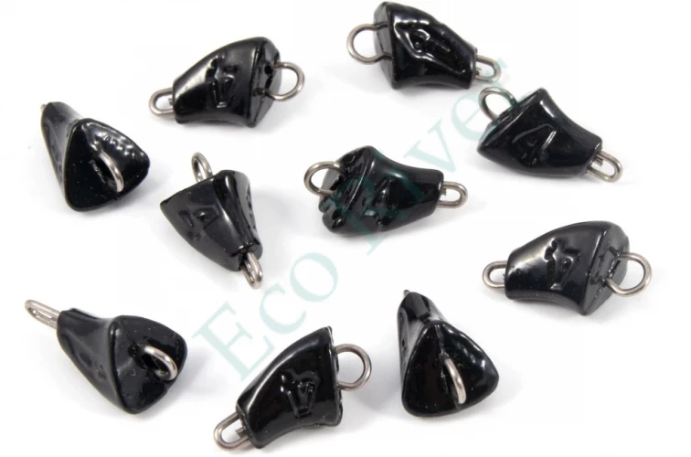 Груз Пуля-эксцентрик окрашенный разборный Яман (10 шт.) - 4 гр., чёрный/750/