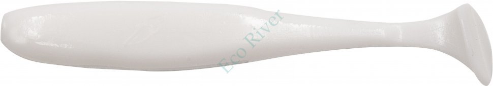 Виброхвост Yaman PRO Plum Blossom, р.3 inch, цвет #01 - White (уп. 7 шт.)/50/