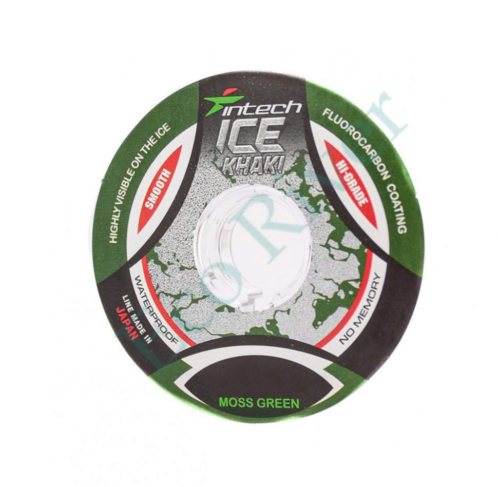 Леска Intech Ice Khaki moss green 0.10 30м