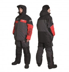 Костюм зимний Alaskan Dakota 2.0 красный/серый/черный  XL (куртка+полукомбинезон)