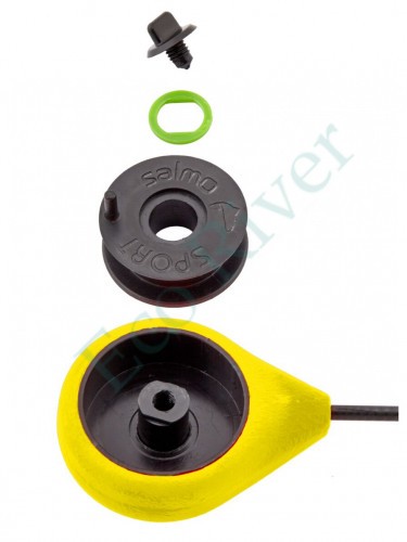 Удочка зим. Salmo Sport 411-5 балалайка желт.