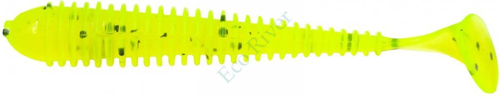 Виброхвост Yaman PRO Betta, р.4,5 inch, цвет #10 - Green pepper (уп. 5 шт.)