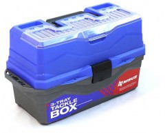 Ящик для снастей Tackle Box трехполочный NISUS синий/3/
