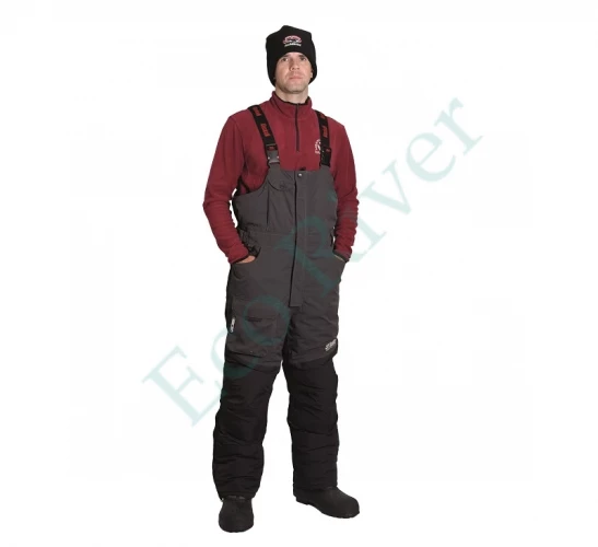 Костюм зимний Alaskan NewPolar 2.0 красный/серый/черный S (куртка+полукомбинезон)