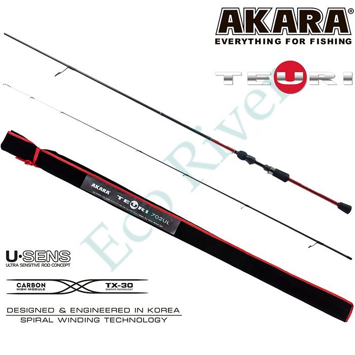 Спиннинг Akara Teuri ULS602 (0,6-7)