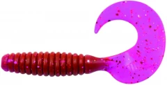 Твистер Yaman PRO Spiral, р.4 inch, цвет #21 - Magic Violet (уп.5 шт)