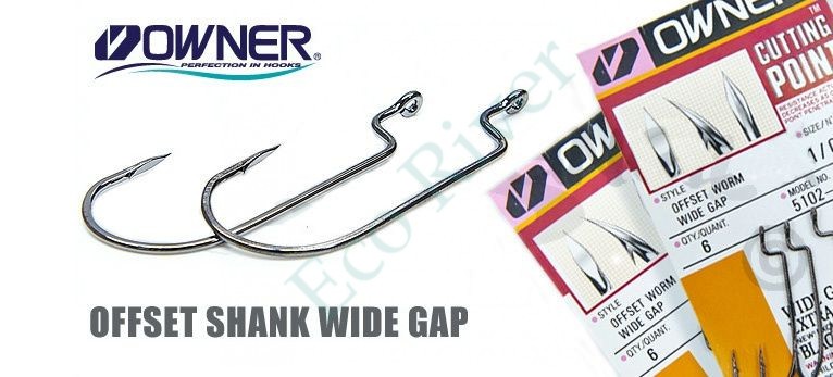 Крючок Owner 5102-4/0 NB 5шт офсет.