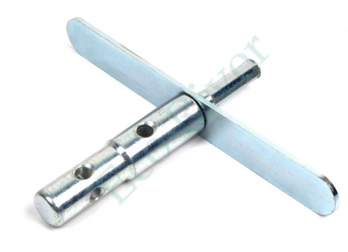 Адаптер Яман под шуруповерт, с планкой, d-20/22 мм, универсальный для ледобуров Тонар, HELIOS, Mor