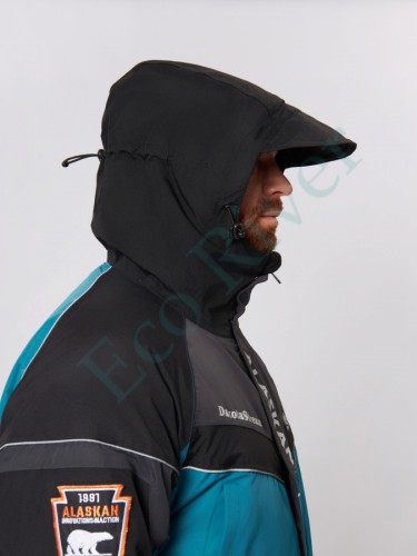 Костюм зимний Alaskan Dakota Stream S зел/сер/черн (куртка+ полукомбинезон)