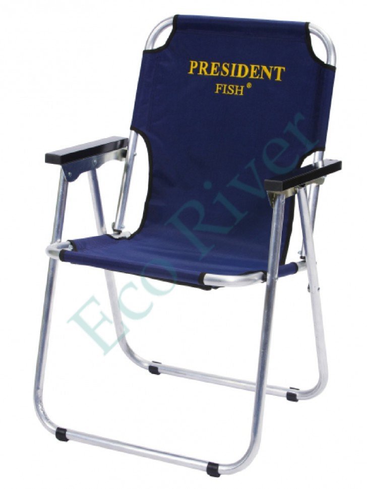 Кресло-шезлонг President Fish алюминий син. арт.6408 011