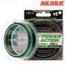 Плетеный шнур Akara Power Action X4 green 0.16 100м