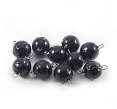 Груз Чебурашка окрашенный разборный Яман (10 шт.) - 4 гр., чёрный/800/