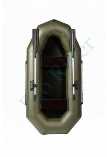 Лодка Лоцман Профи П-260-М зеленая
