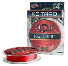 Леска плетёная Sprut Keitaro Ultimate X4 hot red 0.18 140м