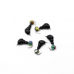 Мормышка безнасадочная Яман Муравей с ушком, вес 0,8 г, кристалл хамелеон (уп. 5 шт.)