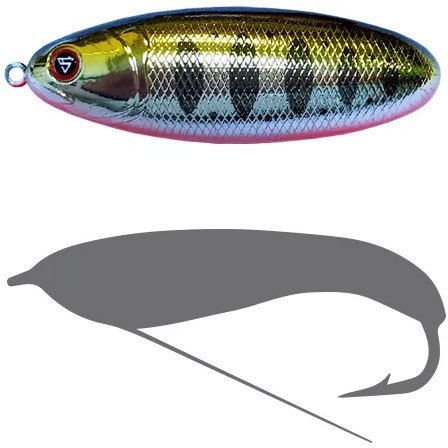 Блесна-незацепл. Sprut Bloody Woody Weedless Spoon 70S 15г/GDN1