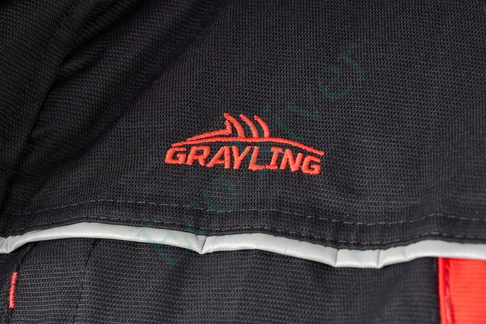 Селигер костюм для рыбалки GRAYLING, зимний -45, черно-красный
