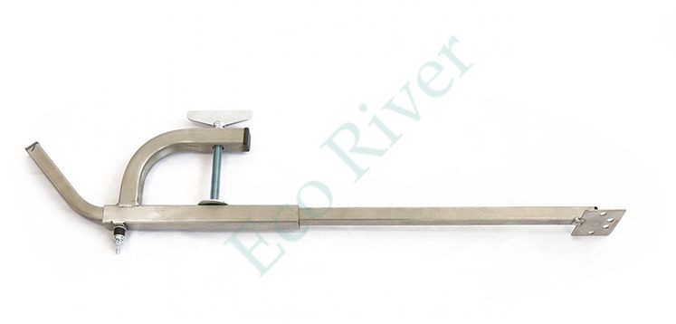 Держатель датчика эхолота Следопыт с регулировкой высоты, нерж. сталь/25/