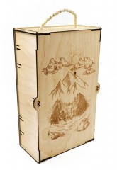 Коробка подарочная Следопыт из фанеры, 205х100х305 мм/15/