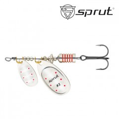 Блесна Sprut Alba Tandem Spinner №3 9г/S