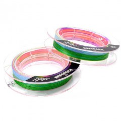 Леска плетёная Kosadaka Super PE X8 multicolor 0.40 150м