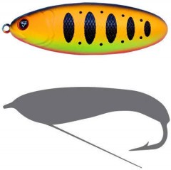 Блесна-незацепл. Sprut Bloody Woody Weedless Spoon 70S 15г/HTR