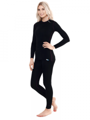 Комплект термо Saimaa X-Line женский черный/фиолетовая нить р.42