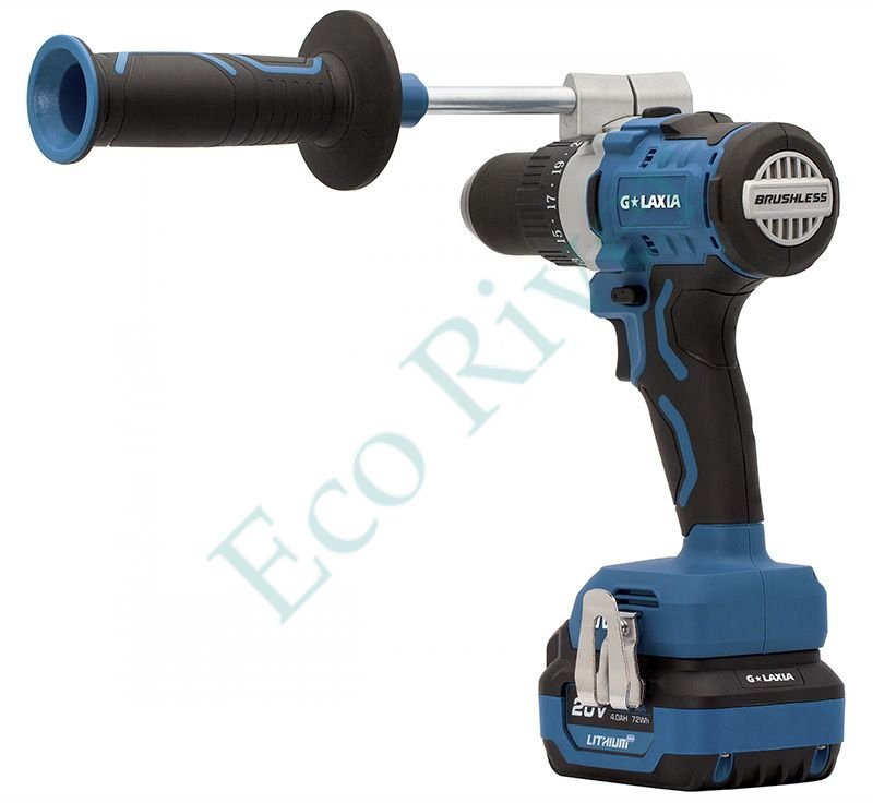 Шуруповёрт GALAXIA 20V, 4 Ah Li-Ion 1 аккум., 100Нм, professional