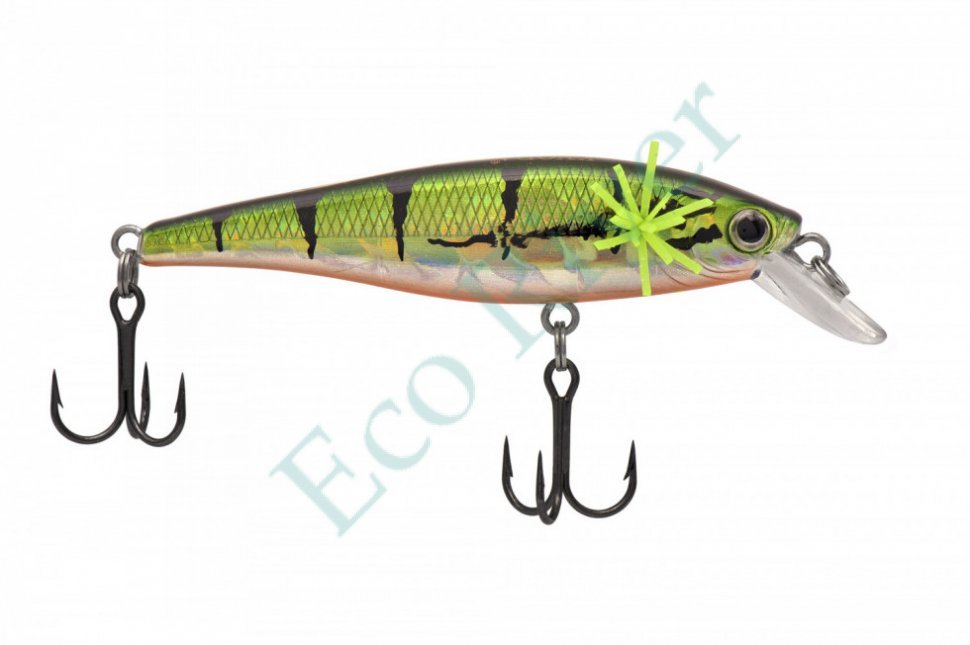 Воблер Kyoda Zigbang Minnow-65SU, длина 6,5 см, вес 5,5 гр, цвет P348, заглубление 0,5-0,9 м.