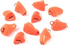 Груз Пуля-эксцентрик окрашенный разборный Яман (10 шт.) - 5 гр., оранжевый/750/