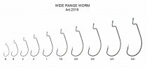 Крючок Fish Season Wide Range Worm №1/0 BN 5шт офсет. 2315-0051F