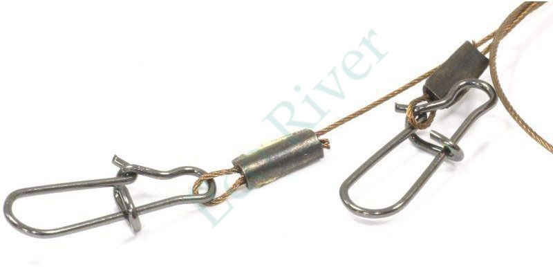 Поводок Sprut Classic 1*49 25см 12кг 2шт