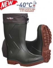 Сапоги Torvi ЭВА ПУ 5-сл. вкладыш -40С олива р.46-47