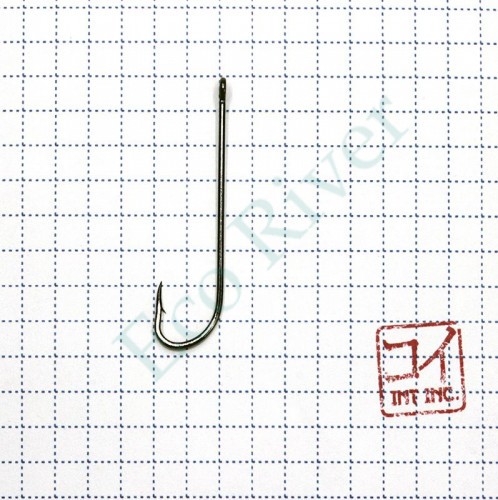Крючок KOI LONG PLAINSHANK, размер 4 (INT), цвет BN (10 шт.)/200/