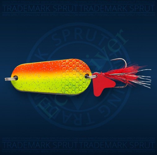 Блесна Sprut Keijuro Spoon колеб. 65мм/30г/TO