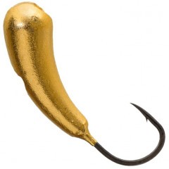 Мормышка вольфрам LumiCom Уралка Ф4 золото