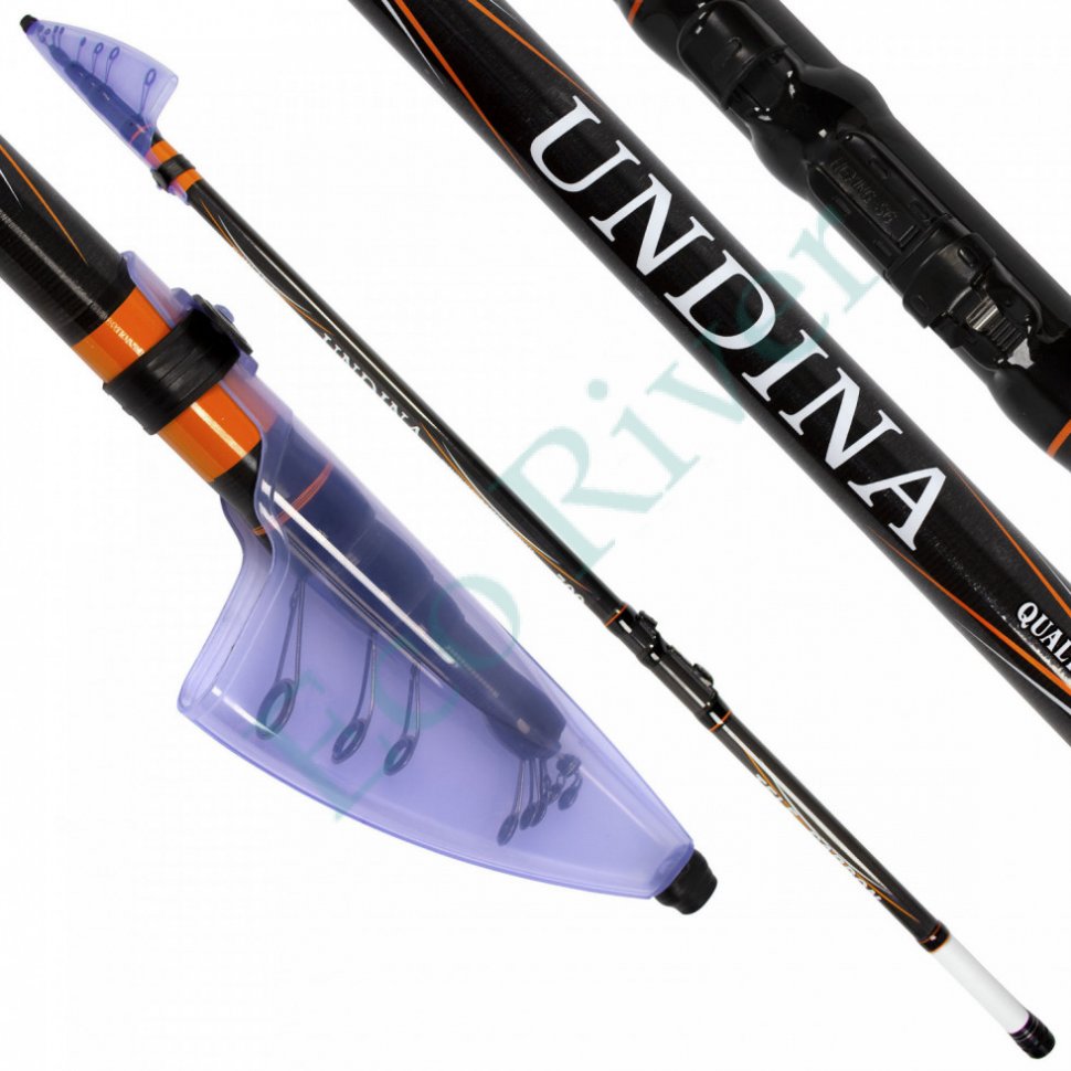 Удилище Condor Undina, без колец, длина 4 м, тест 15-40 гр, carbon IM-7