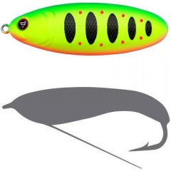 Блесна-незацепл. Sprut Bloody Woody Weedless Spoon 70S 15г/LGRTR